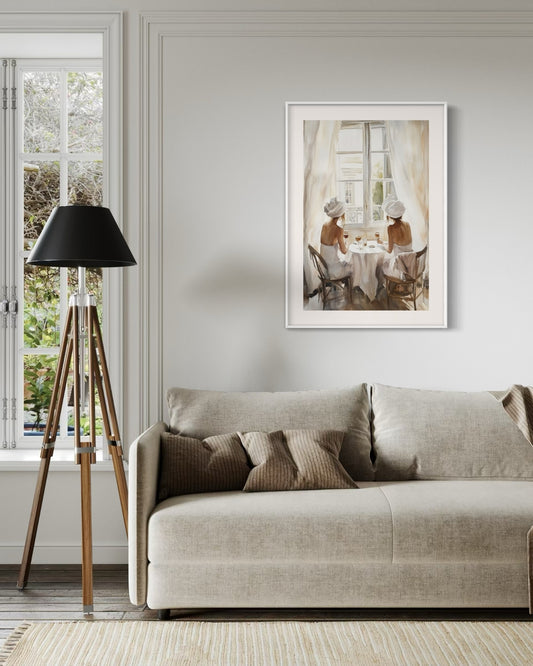 Plakat Poranek - 02 - nowoczesny plakat dekoracyjny