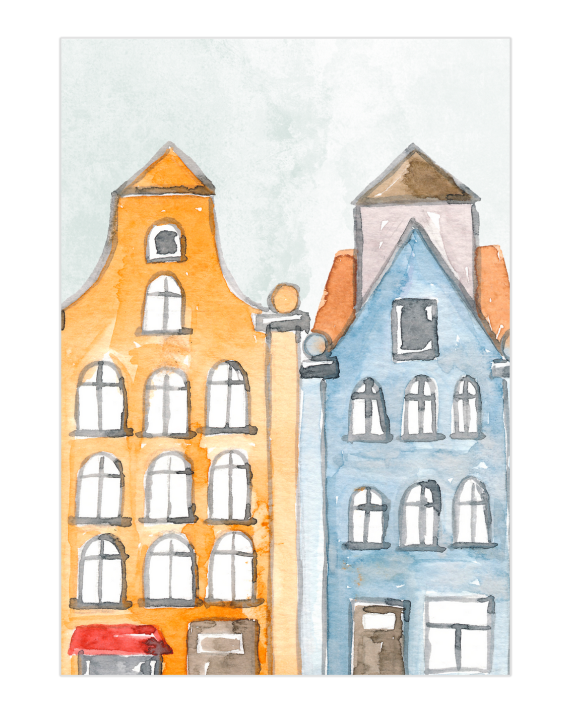 Plakat Town - nowoczesny plakat dekoracyjny