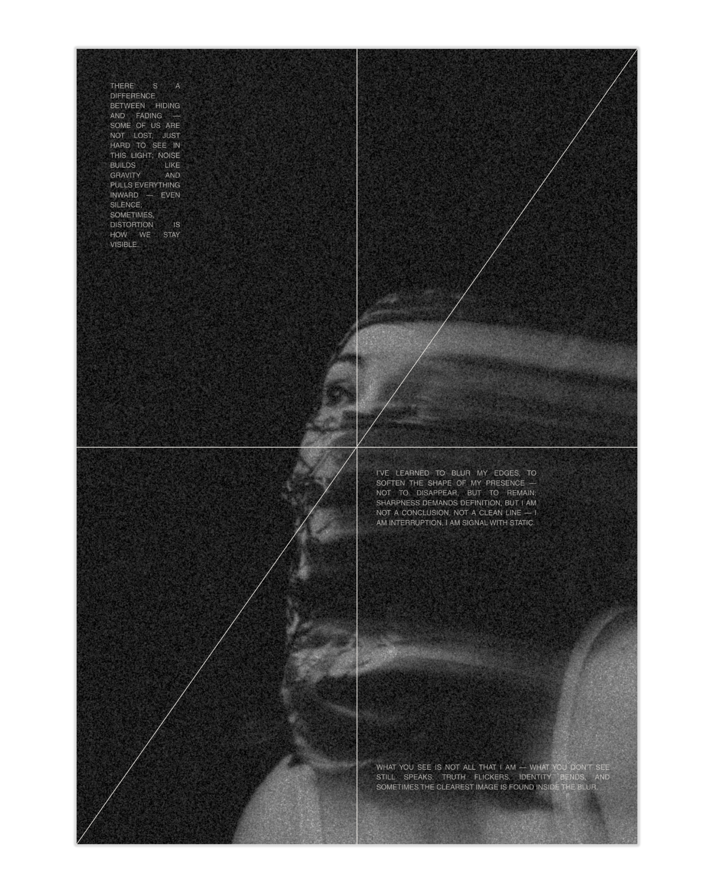 Plakat Signal with Static - 02 - nowoczesny plakat dekoracyjny
