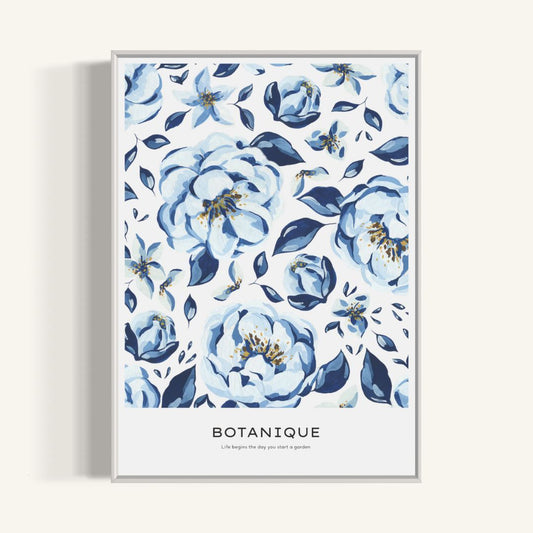 Plakat Gentle Flowers - nowoczesny plakat dekoracyjny