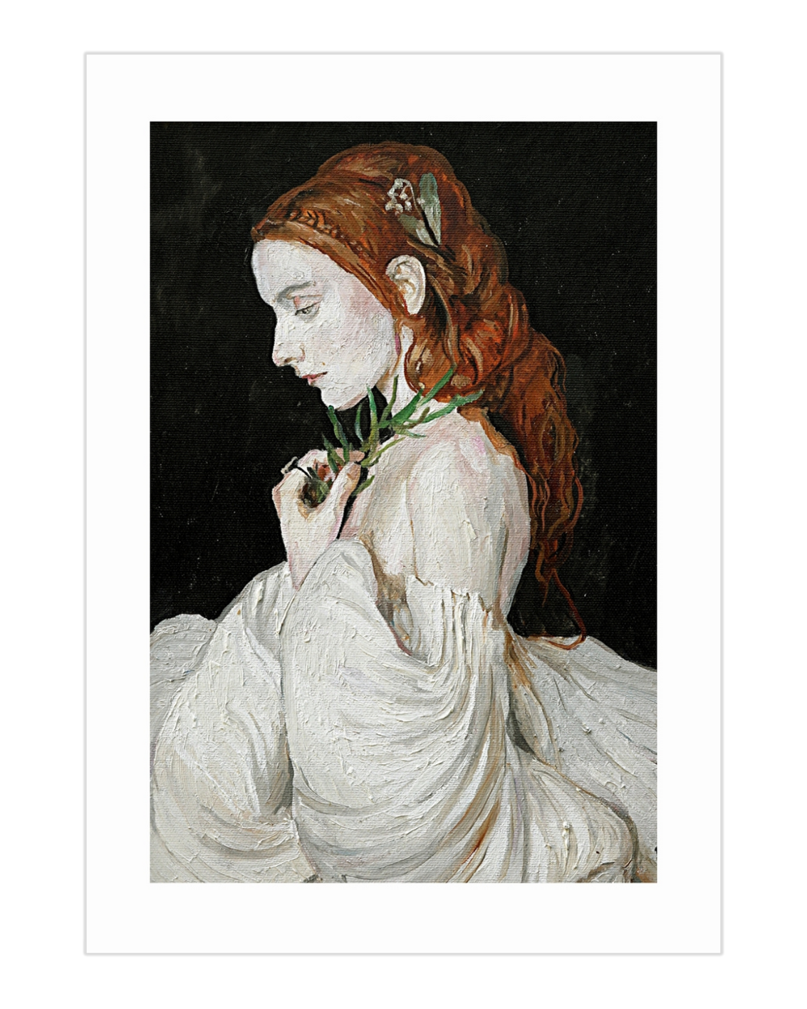 Plakat Portret Sary - nowoczesny plakat dekoracyjny