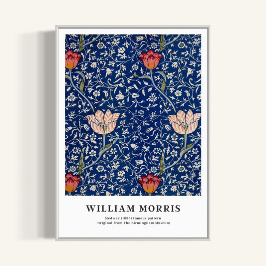 Plakat Medway, William Morris - nowoczesny plakat dekoracyjny