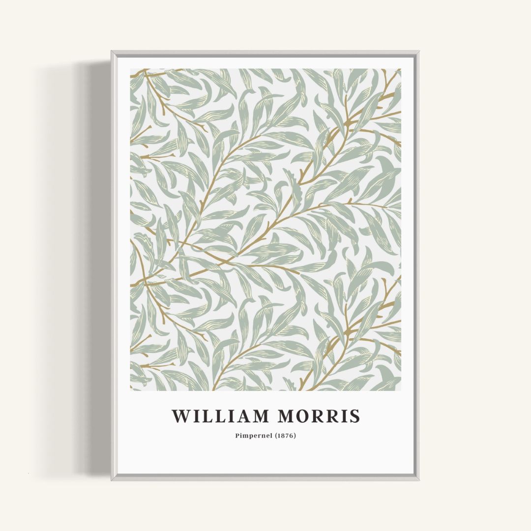 Plakat Pimpernel (1834-1896), William Morris - nowoczesny plakat dekoracyjny
