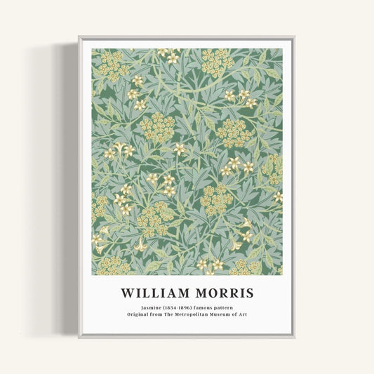 Plakat Jasmine (1834-1896), William Morris - nowoczesny plakat dekoracyjny