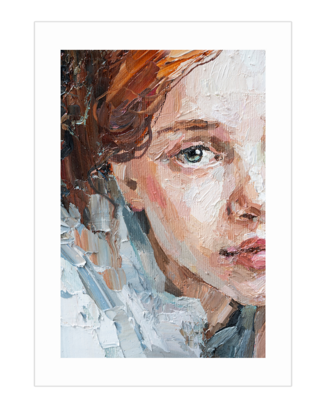 Plakat Portret Rosie - nowoczesny plakat dekoracyjny