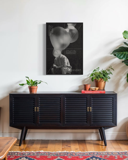 Plakat Signal with Static - 01 - nowoczesny plakat dekoracyjny