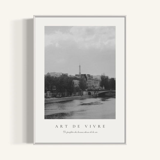 Plakat Art De Vivre - 03 - nowoczesny plakat dekoracyjny