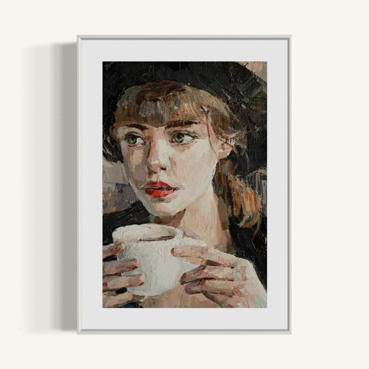 Plakat Portret Adeline - nowoczesny plakat dekoracyjny