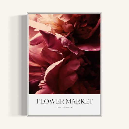 Plakat Viva Magenta Flower - nowoczesny plakat dekoracyjny