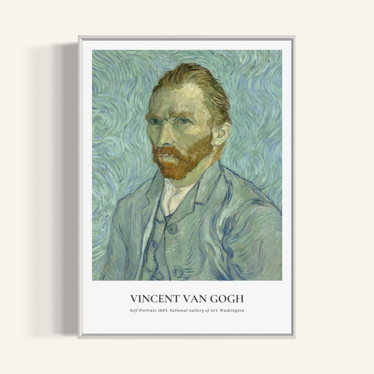 Plakat Self-Portrait - Vincent Van Gogh - nowoczesny plakat dekoracyjny