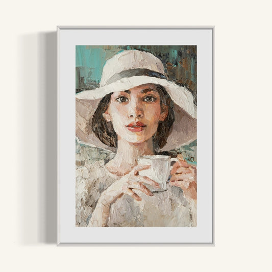 Plakat Portrait Jess - nowoczesny plakat dekoracyjny