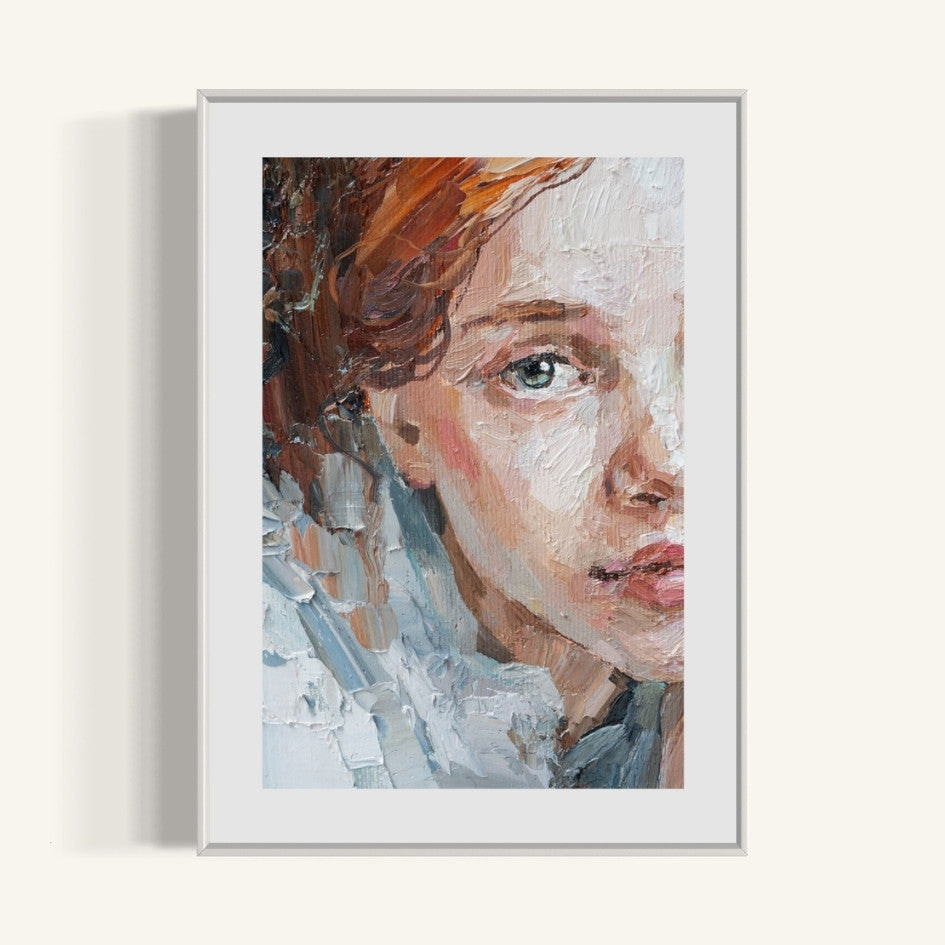 Plakat Portret Rosie - nowoczesny plakat dekoracyjny