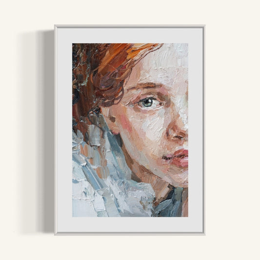 Plakat Portret Rosie - nowoczesny plakat dekoracyjny