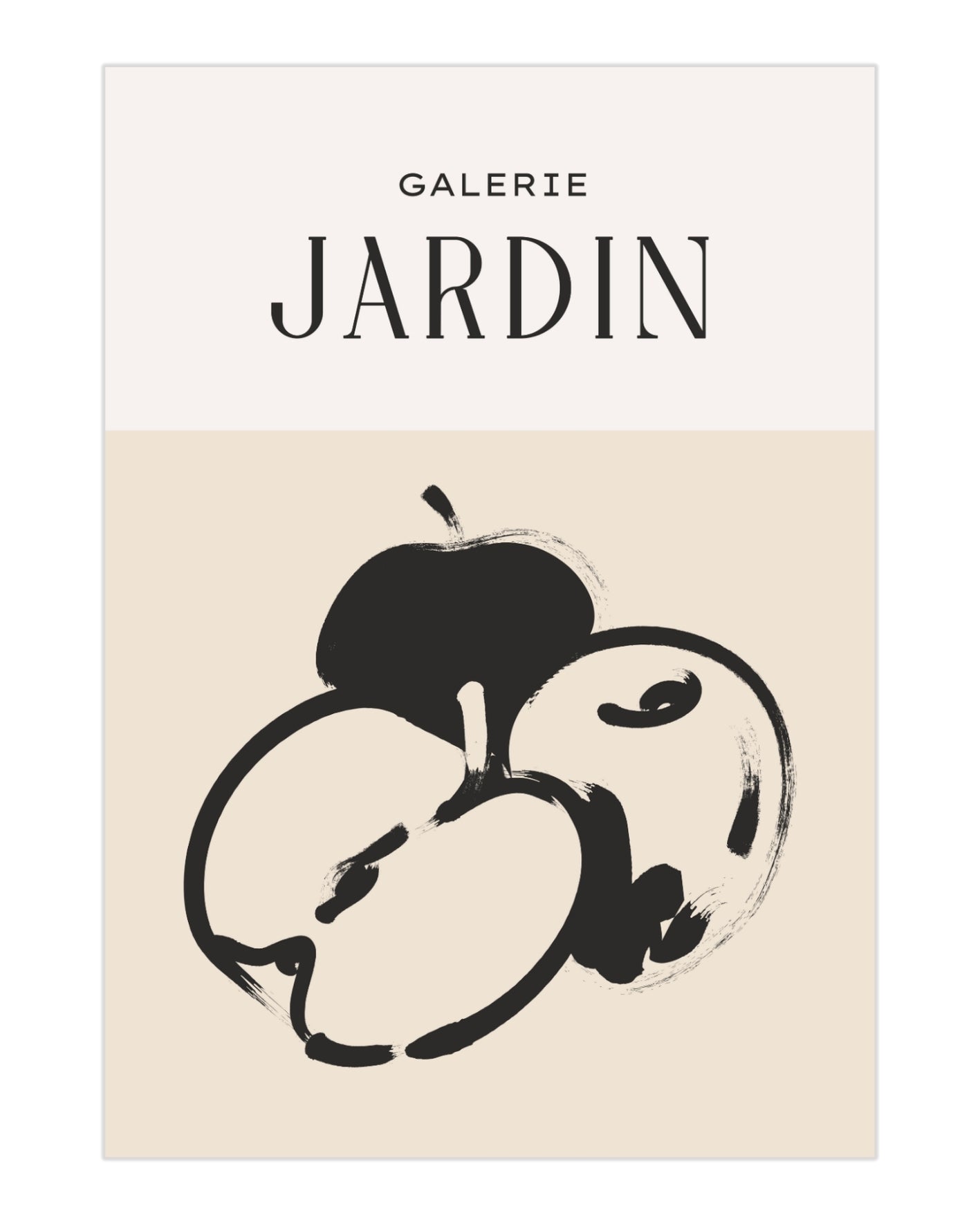 Plakat Galerie Jardin - nowoczesny plakat dekoracyjny