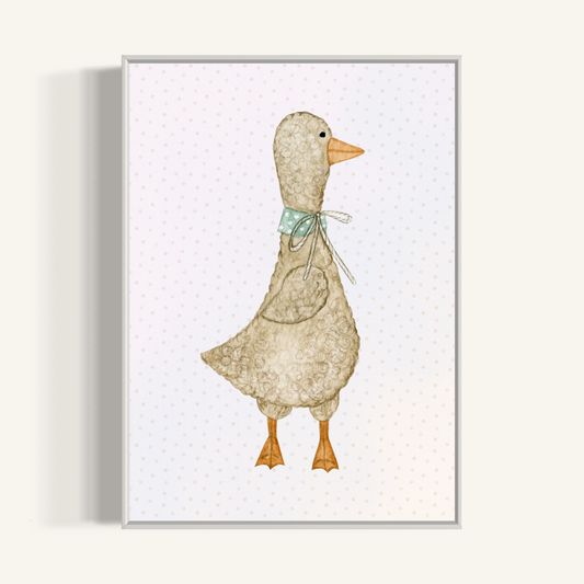 Plakat Gęś Domowa - nowoczesny plakat dekoracyjny