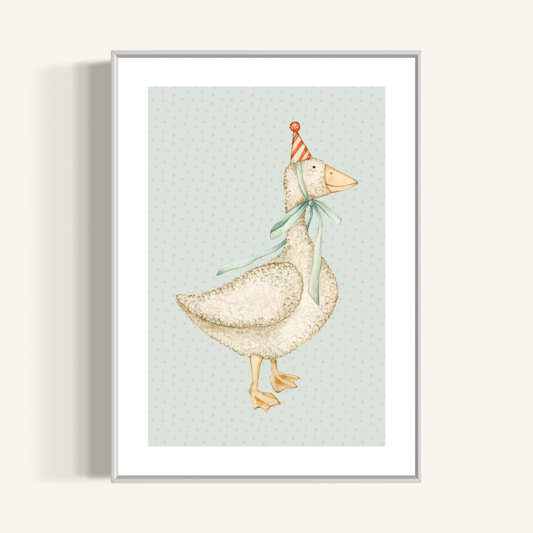 Plakat Gęś - nowoczesny plakat dekoracyjny
