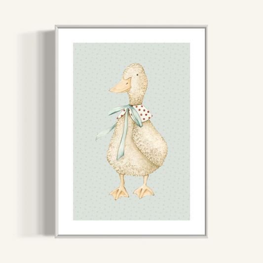 Plakat Gęś - 02 - nowoczesny plakat dekoracyjny