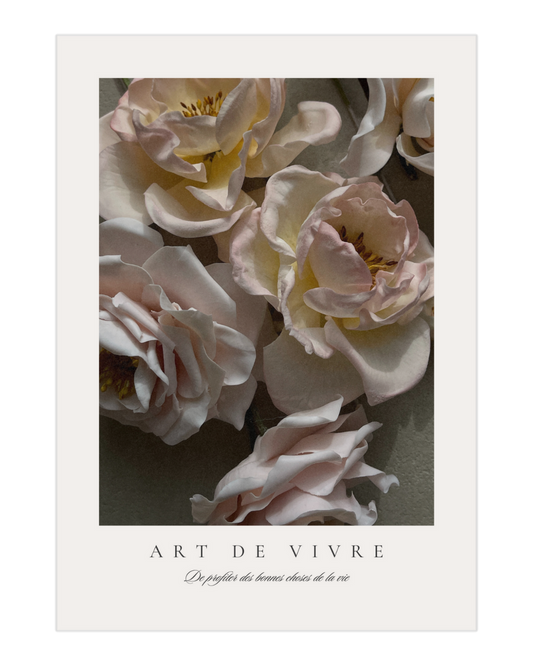 Plakat Jardin Fleuri - 01 - nowoczesny plakat dekoracyjny