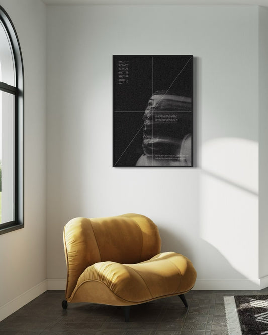 Plakat Signal with Static - 02 - nowoczesny plakat dekoracyjny