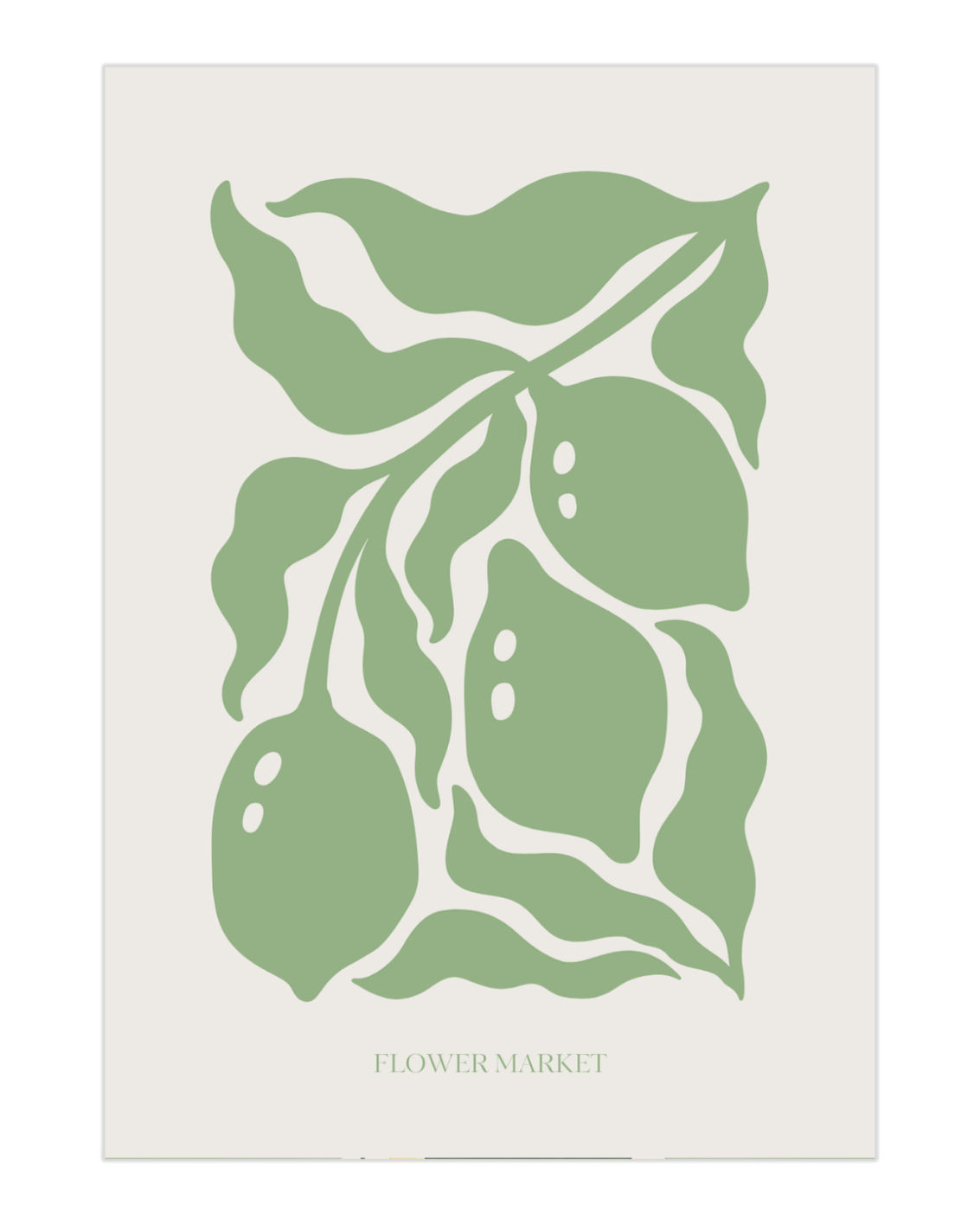 Plakat Cytryny - nowoczesny plakat dekoracyjny