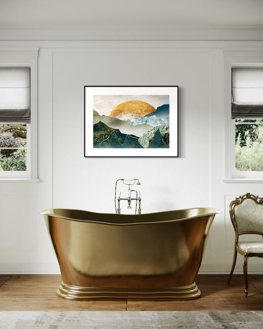 Plakat Golden Hour - nowoczesny plakat dekoracyjny