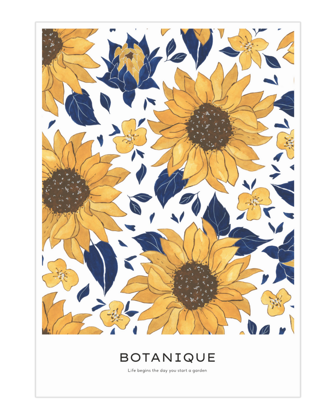 Plakat Tournesols - nowoczesny plakat dekoracyjny