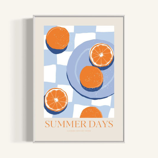 Plakat Summer Days - nowoczesny plakat dekoracyjny