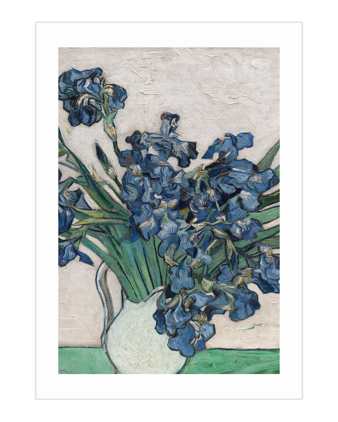 Plakat Irises - Vincent Van Gogh - 02 - nowoczesny plakat dekoracyjny