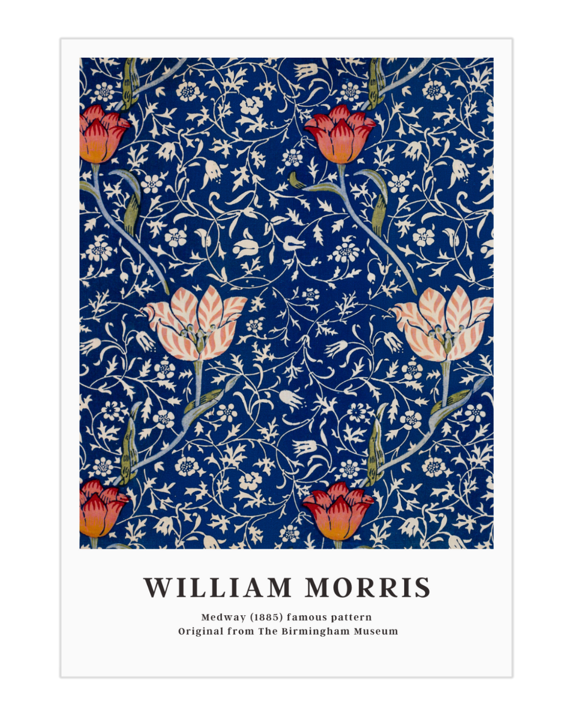 Plakat Medway, William Morris - nowoczesny plakat dekoracyjny