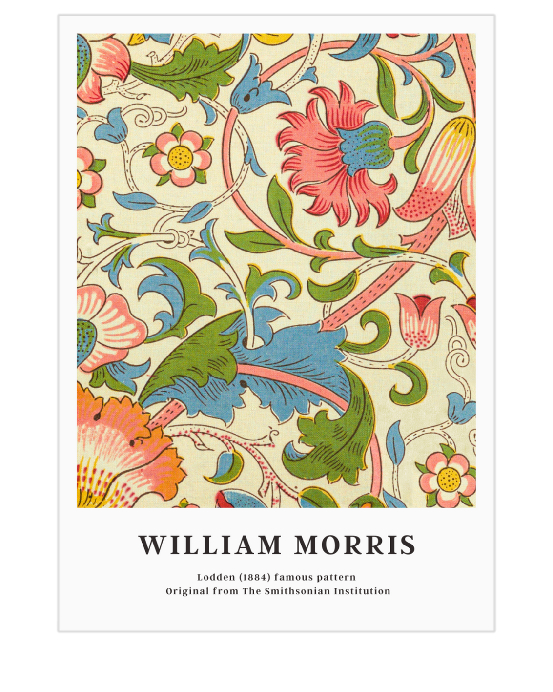 Plakat Lodden, William Morris - nowoczesny plakat dekoracyjny