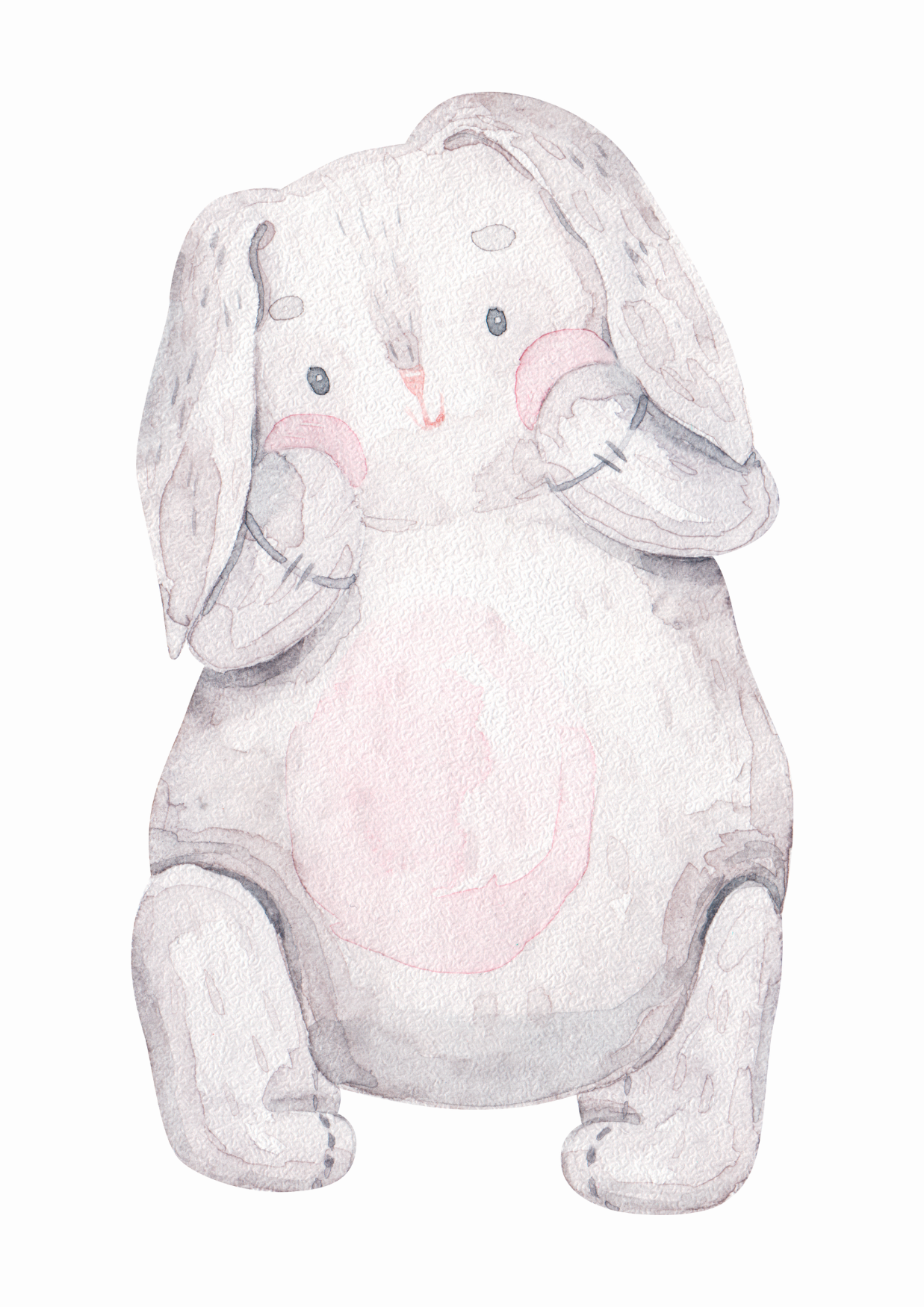 Plakat Bunny - 02 - nowoczesny plakat dekoracyjny