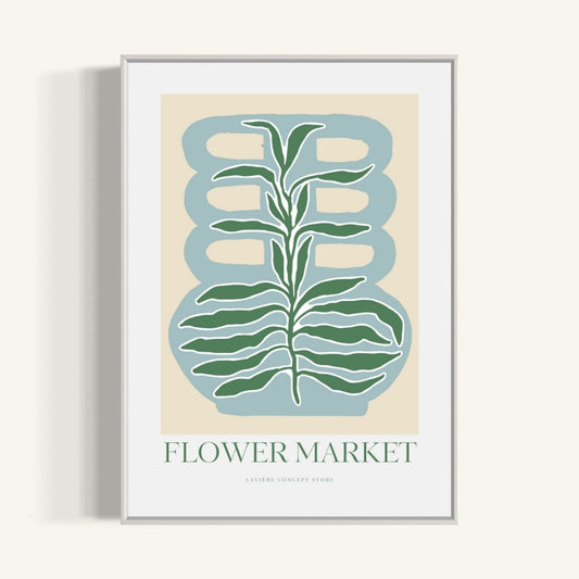 Plakat Vase - 03 - nowoczesny plakat dekoracyjny