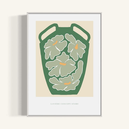 Plakat Vase - 04 - nowoczesny plakat dekoracyjny