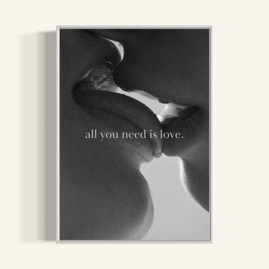 Plakat Der Kuss - nowoczesny plakat dekoracyjny