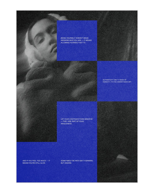 Plakat Feel Too Much - 02 - nowoczesny plakat dekoracyjny