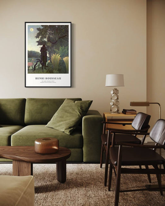 Plakat the Snake Charmer, Henri Rousseau - nowoczesny plakat dekoracyjny