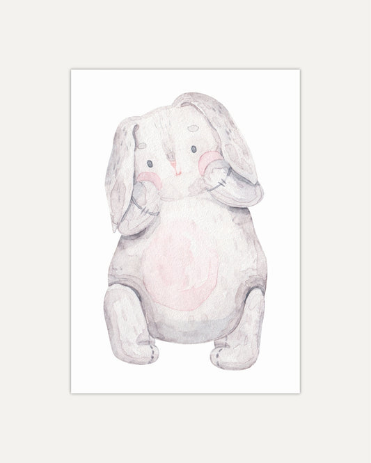 Plakat Bunny - 02 - nowoczesny plakat dekoracyjny