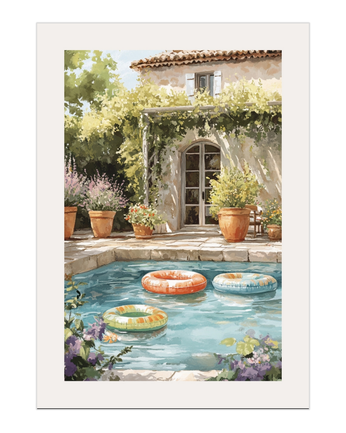 Plakat Provence - 03 - nowoczesny plakat dekoracyjny