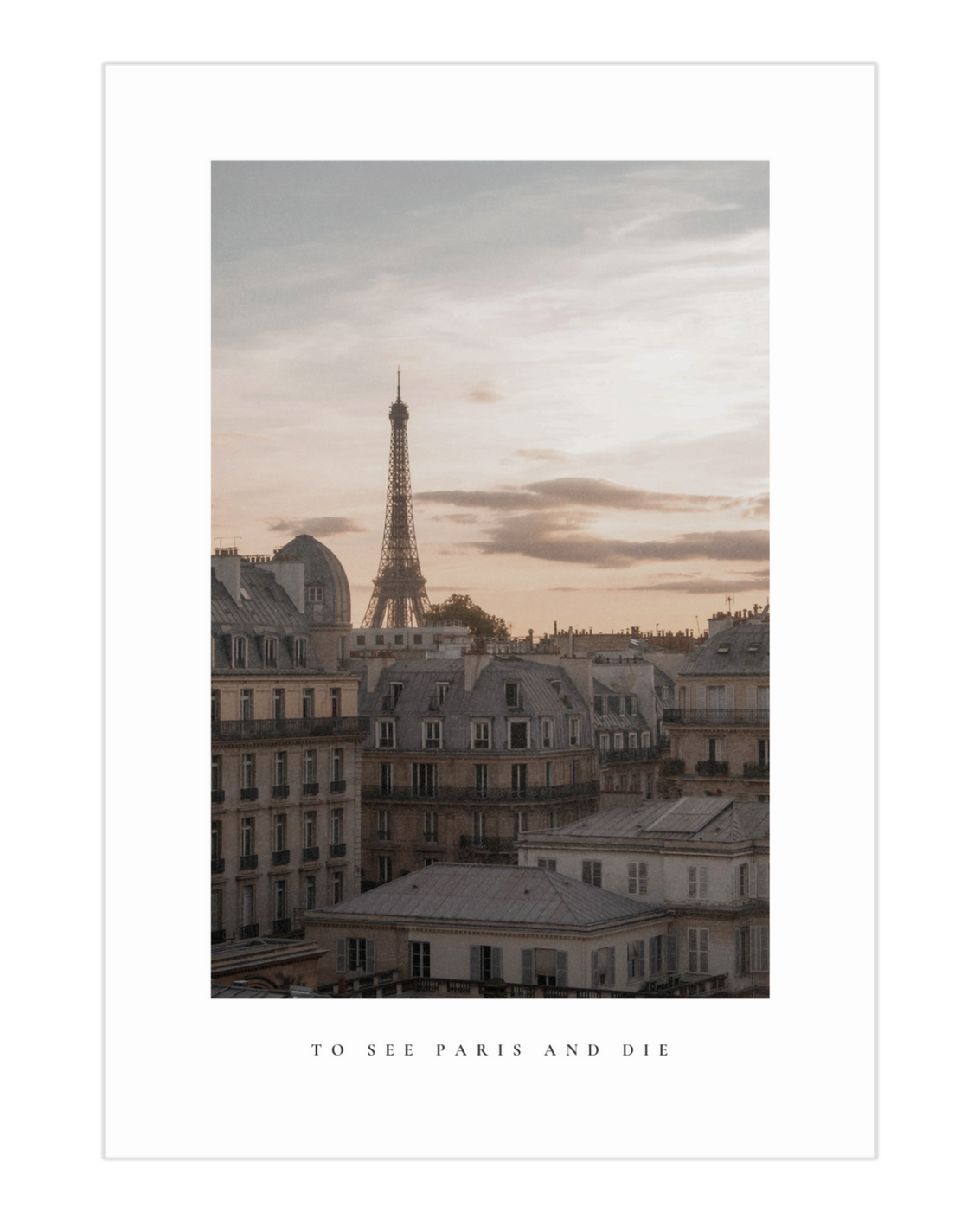 Plakat Paris - nowoczesny plakat dekoracyjny