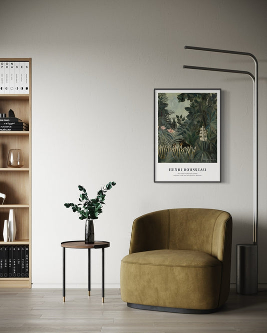 Plakat The Equatorial Jungle, Henri Rousseau - nowoczesny plakat dekoracyjny