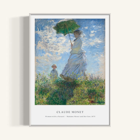 Plakat La Promenade, Claude Monet - nowoczesny plakat dekoracyjny