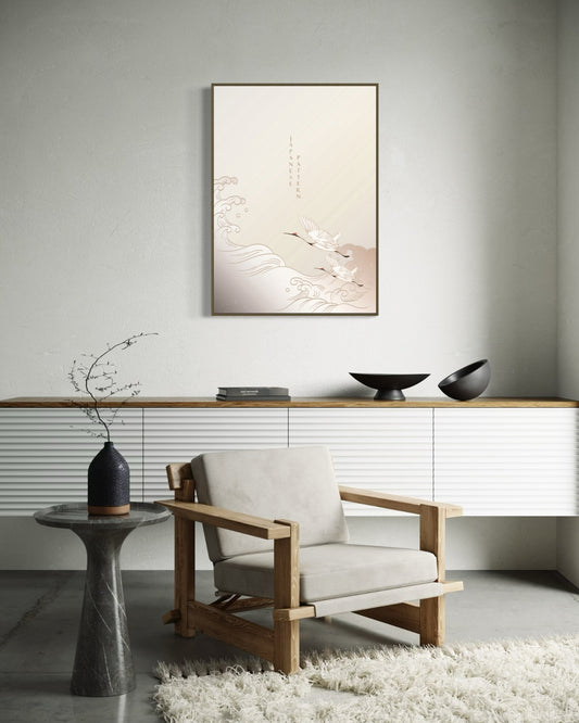 Plakat Japanese Pattern - nowoczesny plakat dekoracyjny