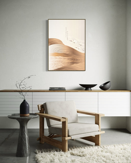 Plakat Japanese Pattern - 02 - nowoczesny plakat dekoracyjny