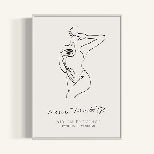 Plakat Henri Matisse - 03 - nowoczesny plakat dekoracyjny