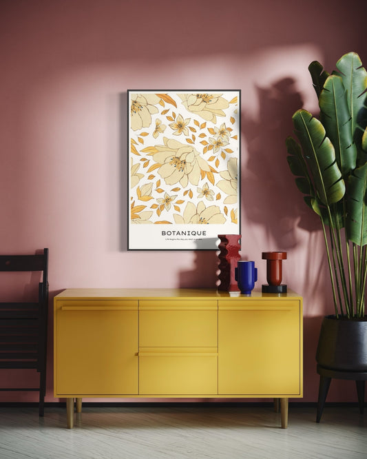 Plakat Jaune - nowoczesny plakat dekoracyjny