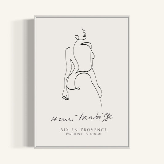 Plakat Henri Matisse - 05 - nowoczesny plakat dekoracyjny