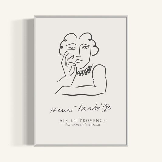 Plakat Henri Matisse - 06 - nowoczesny plakat dekoracyjny