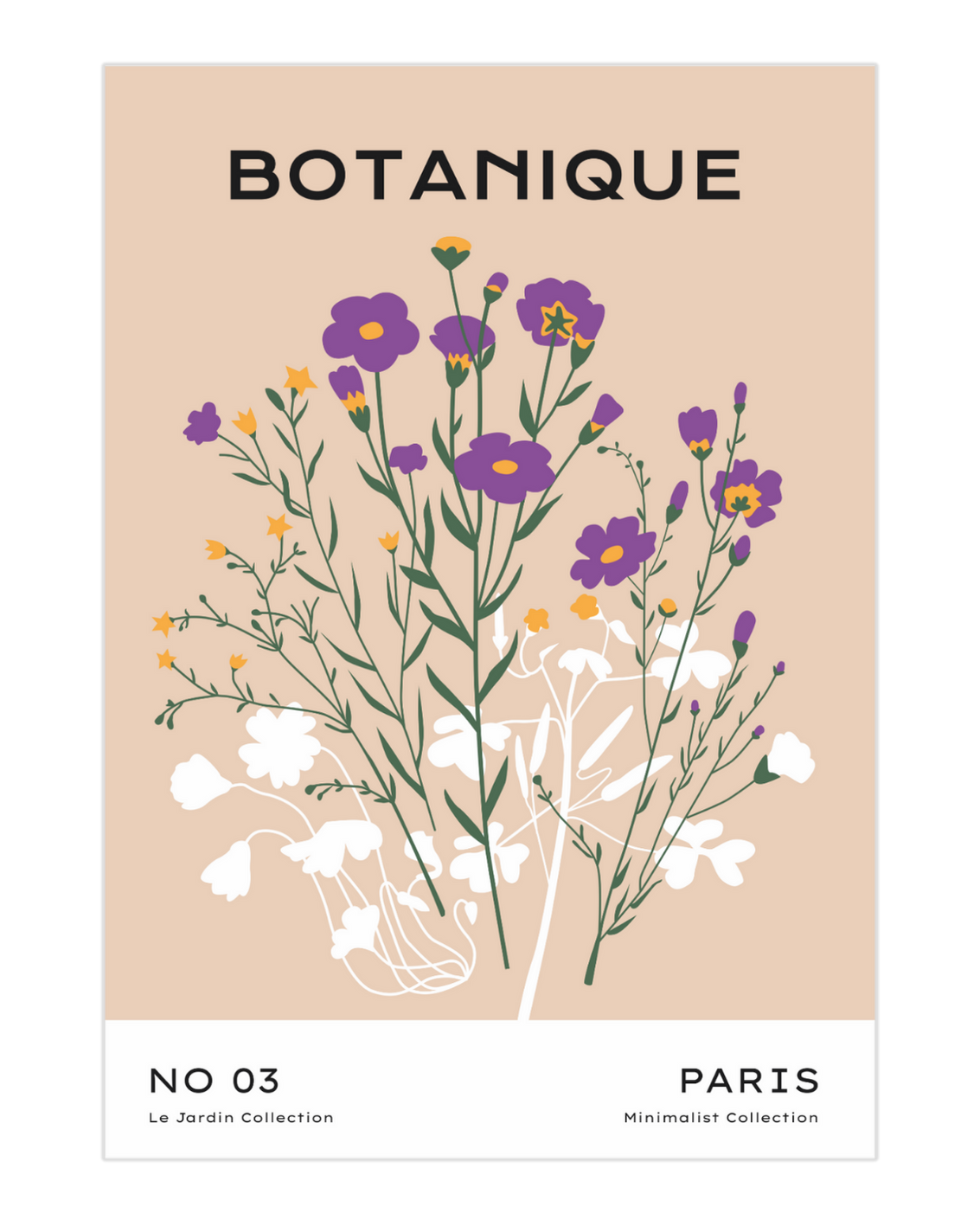 Plakat Botanique - nowoczesny plakat dekoracyjny