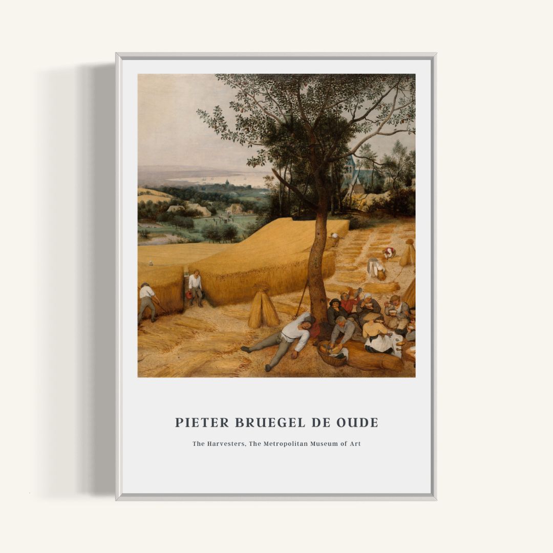 Plakat The Harvesters, Pieter Bruegel de Oude - nowoczesny plakat dekoracyjny