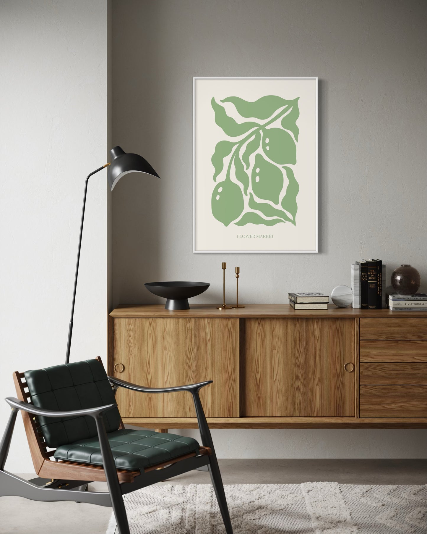Plakat Cytryny - nowoczesny plakat dekoracyjny